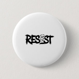 Trump Resist Trump Protest Anti Political Protest 6 Cm Round Badge