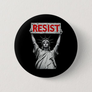 Trump Resist Trump Protest Anti Political Protest 6 Cm Round Badge