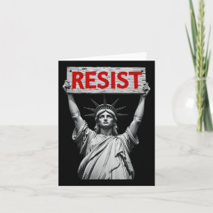 Trump Resist Trump Protest Anti Political Protest  Card