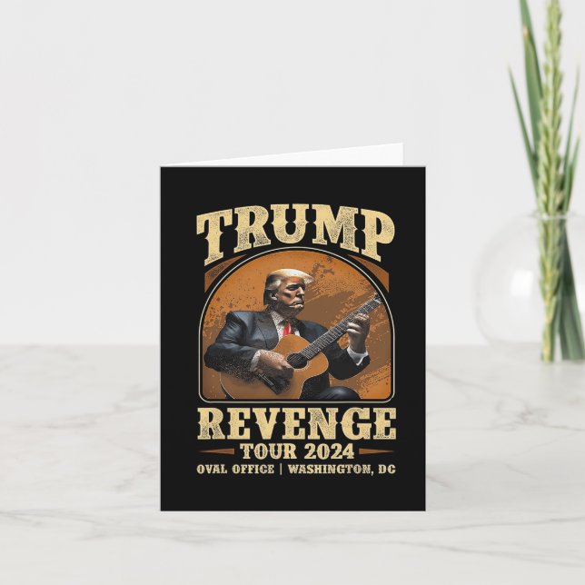 Trump Revenge Tour 2024  Card (Front)