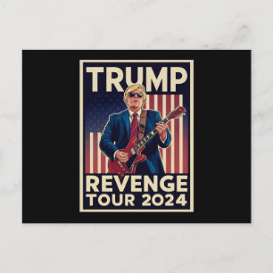Trump Revenge Tour 2024 Political Election 2024 Postcard
