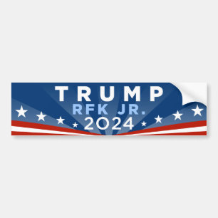 Trump RFK Jr. Kennedy 2024 Bumper Sticker
