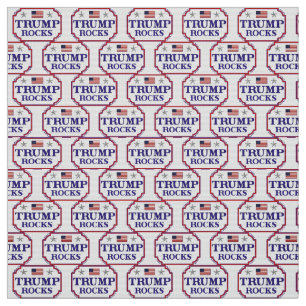 Trump Rocks Fabric