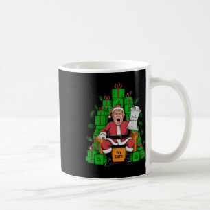 Trump Santa Tax Cuts You're Welcome Christmas Coffee Mug
