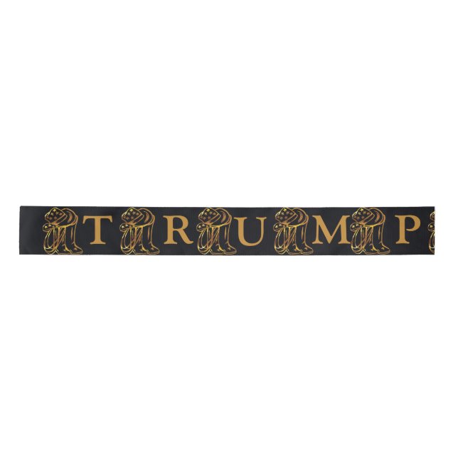 TRUMP  SATIN RIBBON (Front)