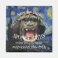 Trump SAVE THE DATE DIRTY WOMEN SPONGE BATHS