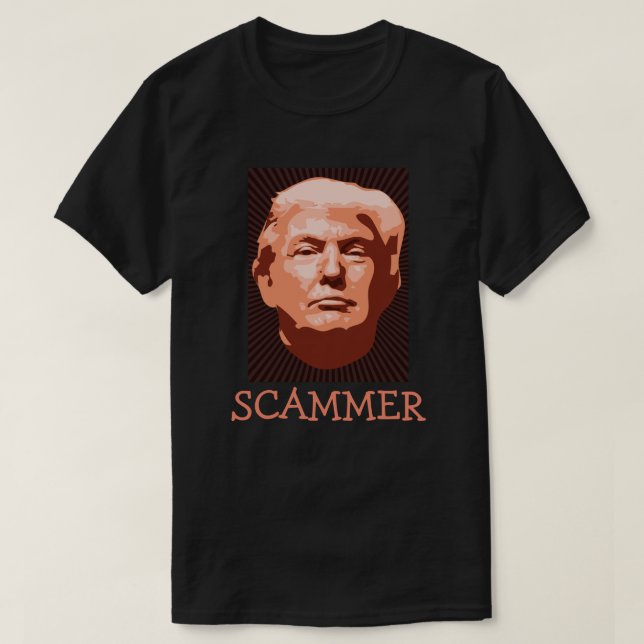 Trump Scammer T-Shirt (Design Front)