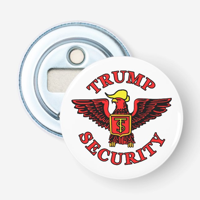 Trump Security Bottle Opener (Front)