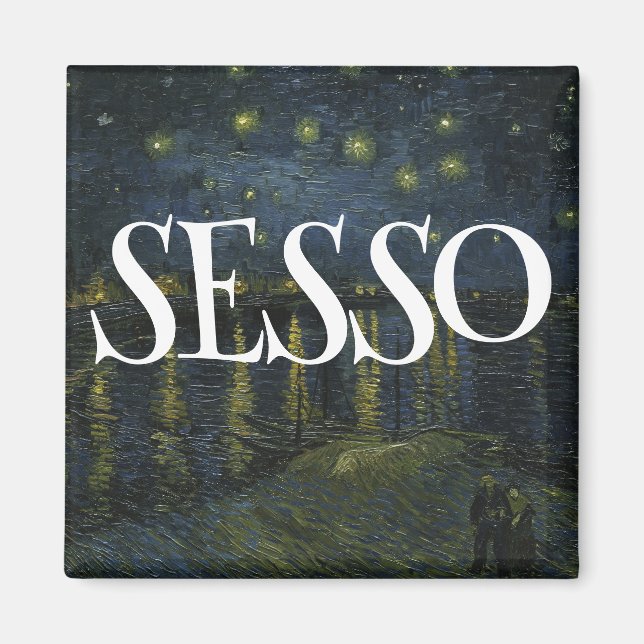 TRUMP SESSO MAGNET (Front)