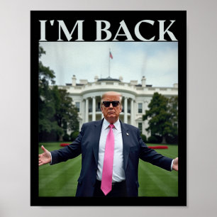 Trump Shirt 2025 For Men Women Kids Poster