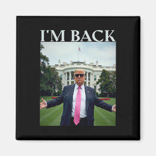 Trump Shirts For Men 2025 Trump Won Trump Presiden Magnet