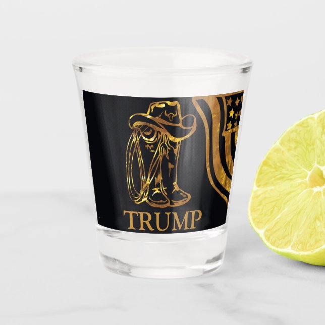 TRUMP  SHOT GLASS (Front)