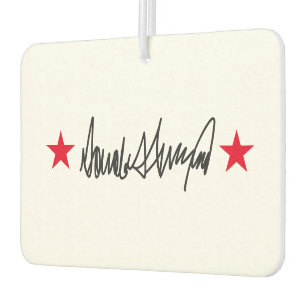 Trump Signature  Car Air Freshener