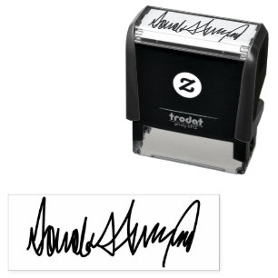 Trump Signature Self-inking Stamp