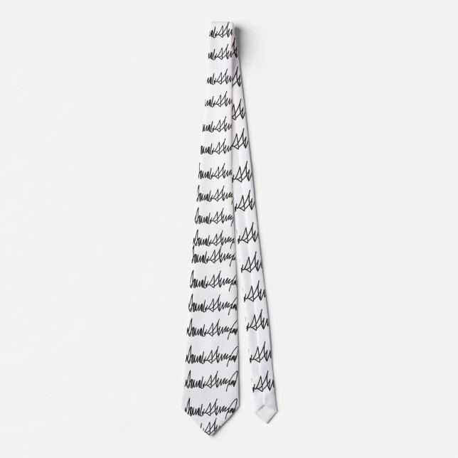 Trump Signature  Tie (Front)