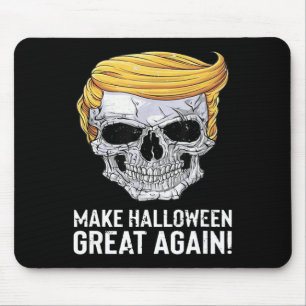 Trump Skull Halloween, Make Halloween Great Again Mouse Pad