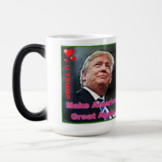 Trump Slogans Morphing Mug