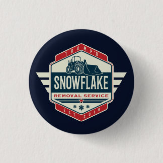 Trump Snowflake Removal Service Novelty Gift 3 Cm Round Badge