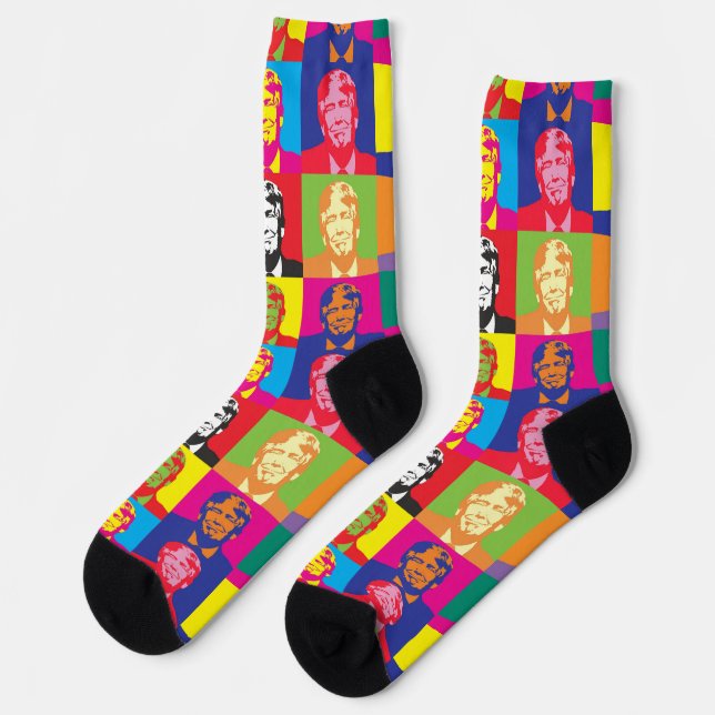 TRUMP  SOCKS (Left)