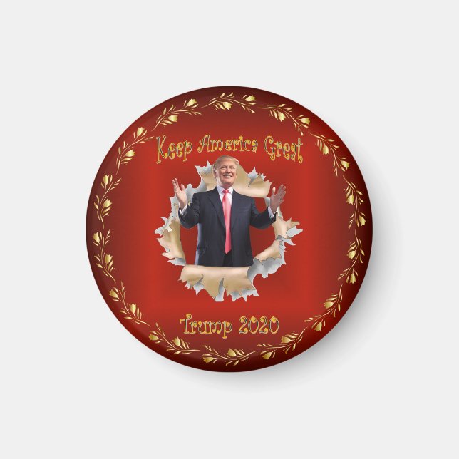 Trump Souvenir Breakout Commemorative Magnet ~ (Front)