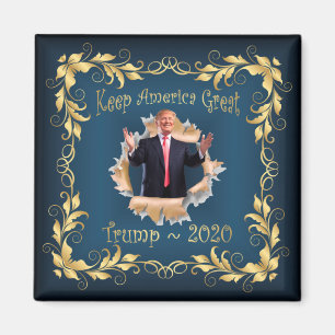 Trump Souvenir Breakout Commemorative Magnet ~