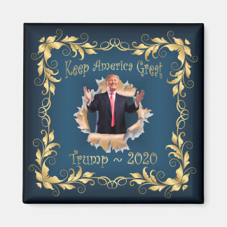 Trump Souvenir Breakout Commemorative Magnet ~