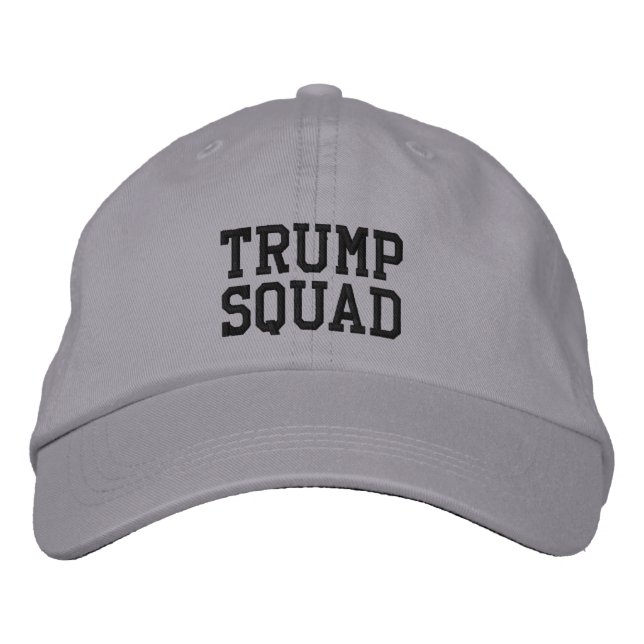 Trump Squad Adjustable Hat (Front)