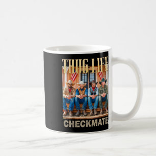 Trump Squad Thug Life Trump Vance Kennedy Elon  Coffee Mug