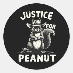 Trump Squirrel Make Peanut Squirrel Safe Again Tru Classic Round Sticker