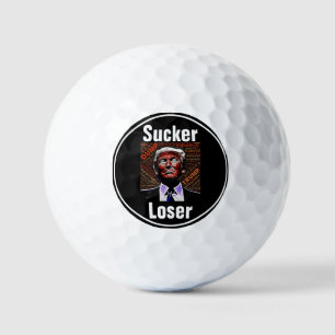 Trump Sucker/Loser Golf Ball