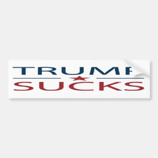 Trump Sucks Anti Trump Bumper Sticker
