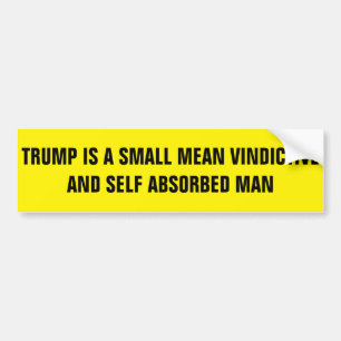 TRUMP SUCKS BUMPER STICKER