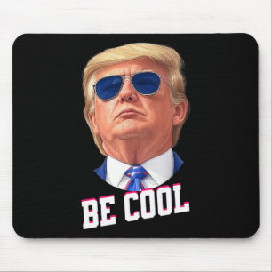 Trump Sungles Be Cool Liberation Day Women Men Col Mouse Pad