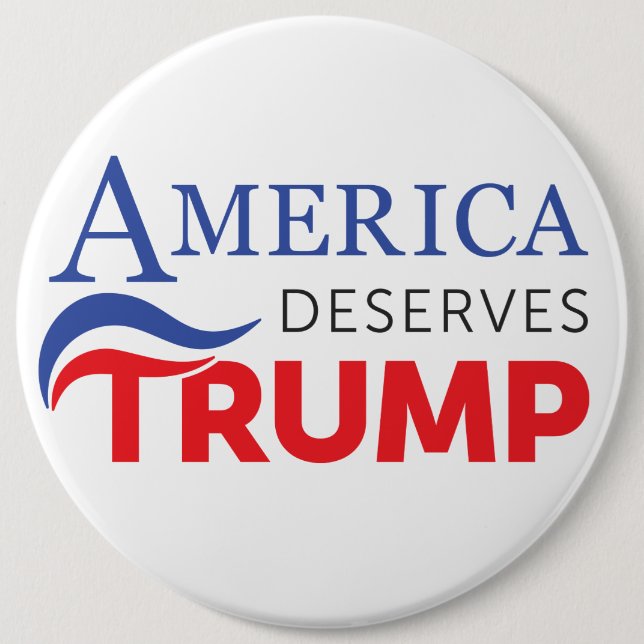 Trump Support Button (Front)