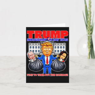 Trump Takes Out The Garbage Card