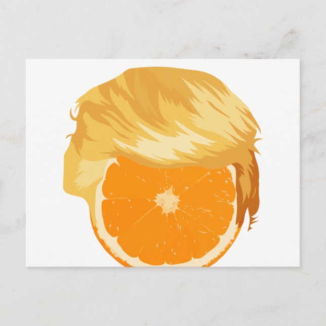 Trump Tangerine Postcard (Front)