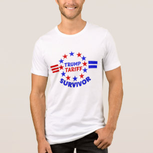 TRUMP TARIFF SURVIVOR Tri-Blend SHIRT