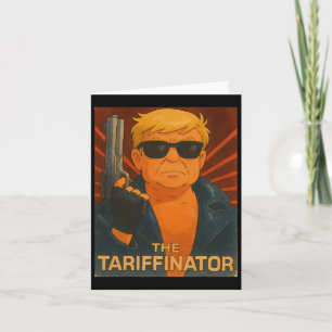 Trump Tariffinator Liberation Day Tariff Deal Men Card
