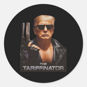 Trump Tariffinator Liberation Day Tariff Deal Men  Classic Round Sticker