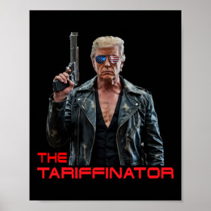 Trump Tariffinator Liberation Day Tariff Deal Poster