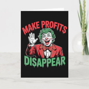 Trump Tariffs Recession Meme Make Profits Disappea Card