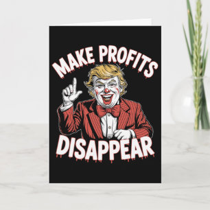 Trump Tariffs Recession Meme Make Profits Disappea Card