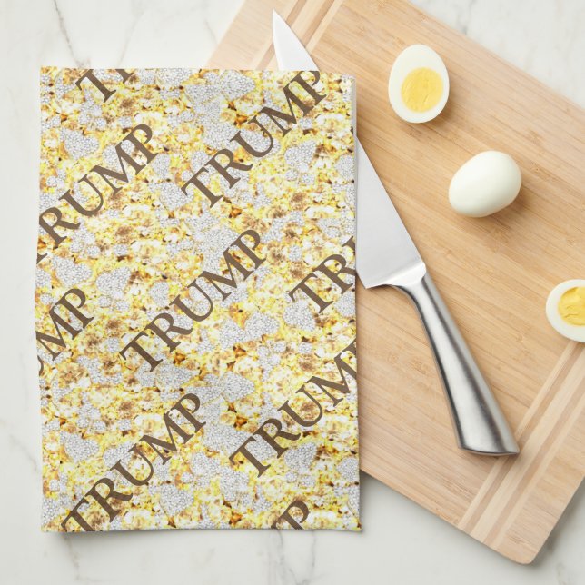 TRUMP TEA TOWEL (Quarter Fold)