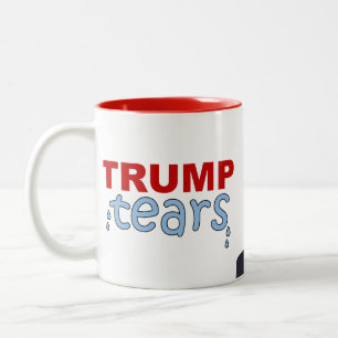 Trump Tears Two-Tone Coffee Mug