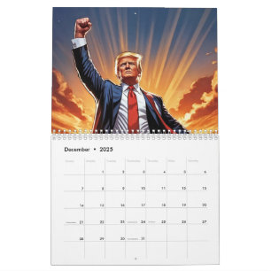 Trump the American Superhero Calendar"  Calendar