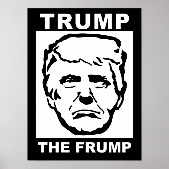 trump the frump poster (Front)