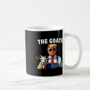 Trump The Goats Mega Farming Funny Mens Womens Kid Coffee Mug