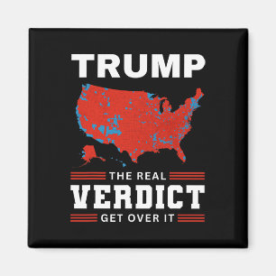 Trump The Real Verdict Christmas Happy New Year In Magnet