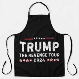 Trump The Revenge Tour 2024 President Apron