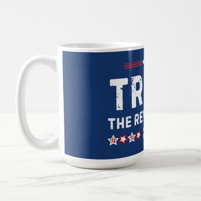 Trump The Revenge Tour 2024 President Coffee Mug (Left)